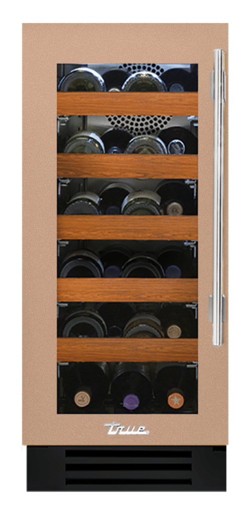 Undercounter Wine Cabinet, Left Hinged, Champagne TWC15LOGCDSK179H04