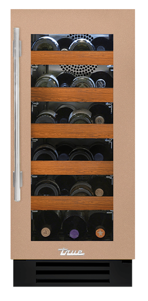 Undercounter Wine Cabinet, Right Hinged, Champagne TWC15ROGCDSK179H04