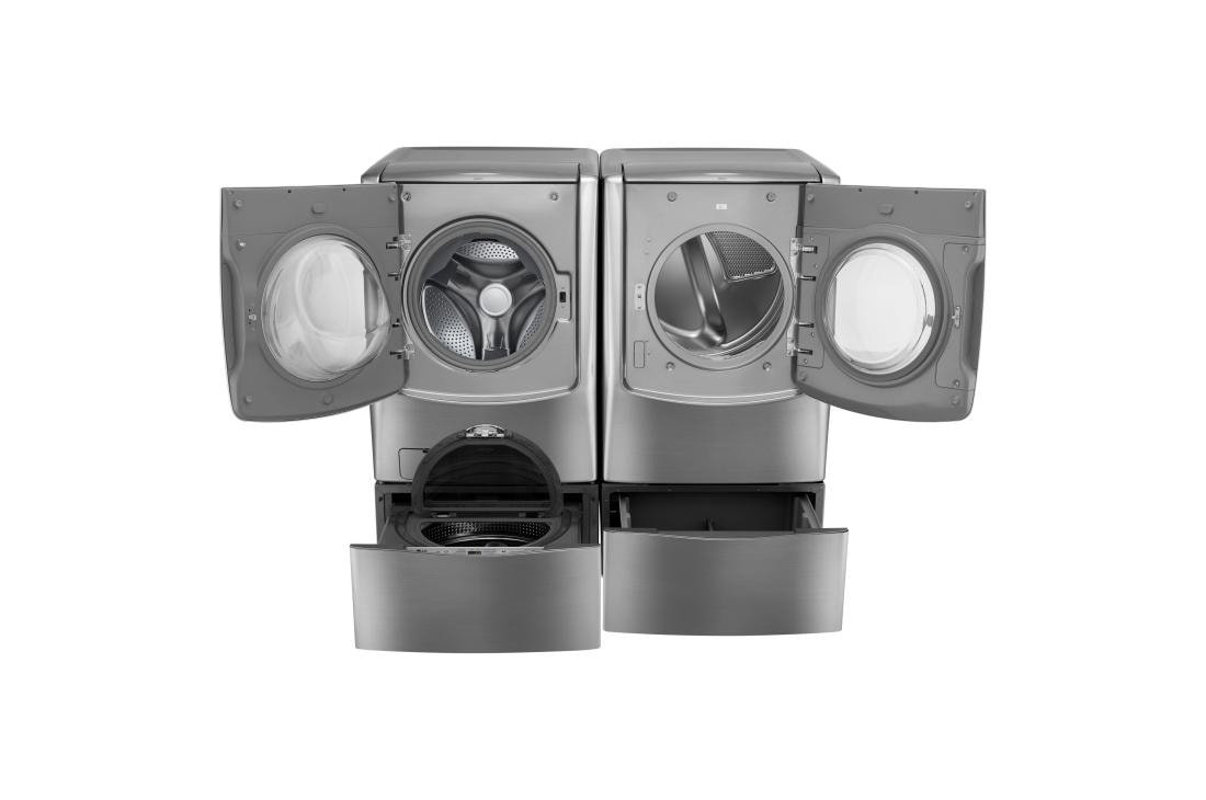 6.2 Total Capacity LG TWINWash™ Bundle with LG SideKick™ and Electric Dryer TWE9000V4