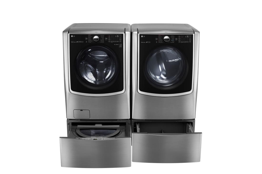 6.2 Total Capacity LG TWINWash™ Bundle with LG SideKick™ and Electric Dryer TWE9000V4