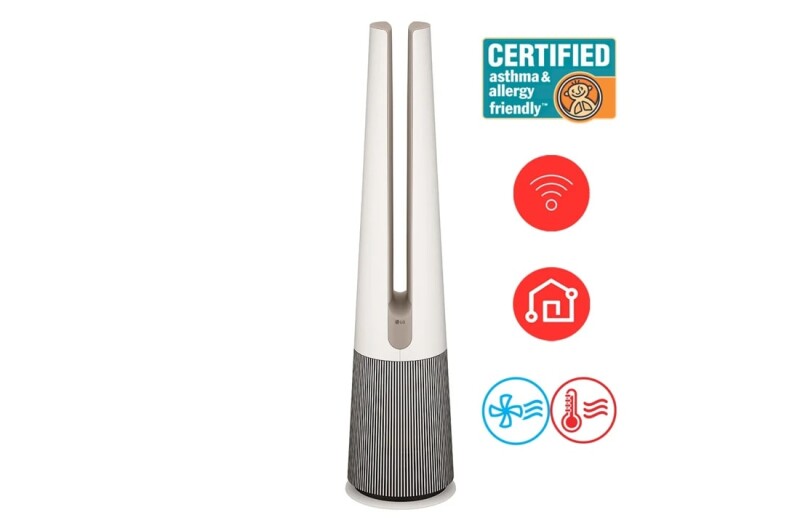 LG PuriCare™ AeroTower™ with NanoFiber True HEPA and Heating Mode U10CS1H