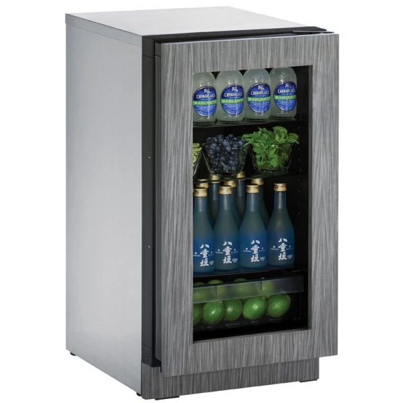 18" Refrigerator in Stainless Frame U2218RGLS00B