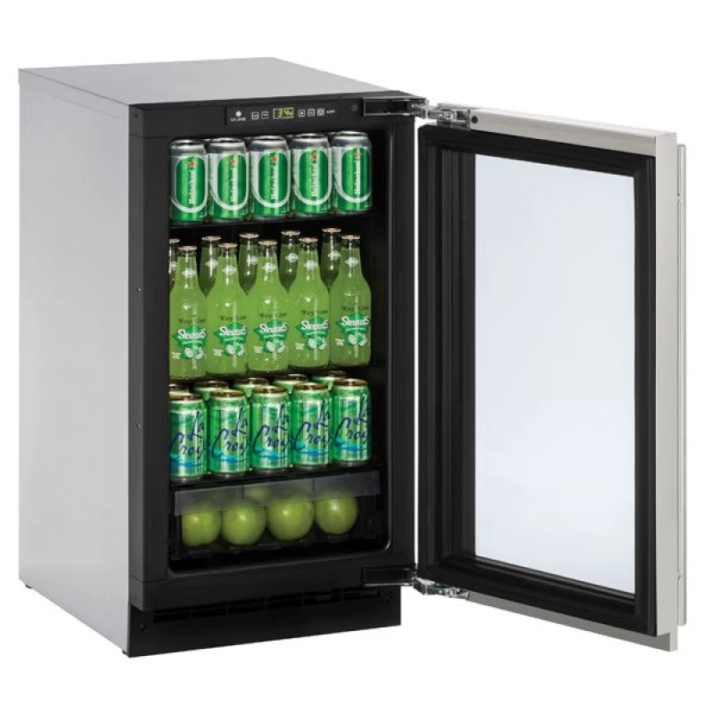 18" Refrigerator in Stainless Frame U2218RGLS00B