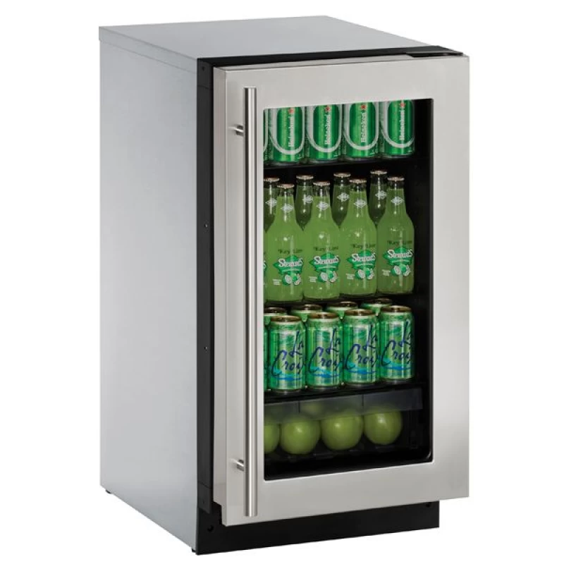 18" Refrigerator in Stainless Frame U2218RGLS00B