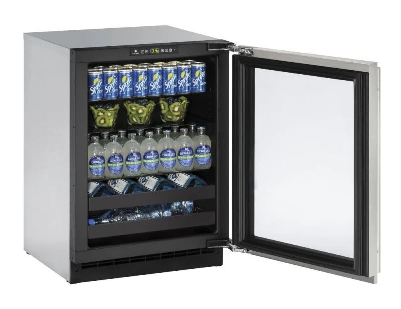 24" Beverage Center in Integrated Solid U2224BEVINT60B