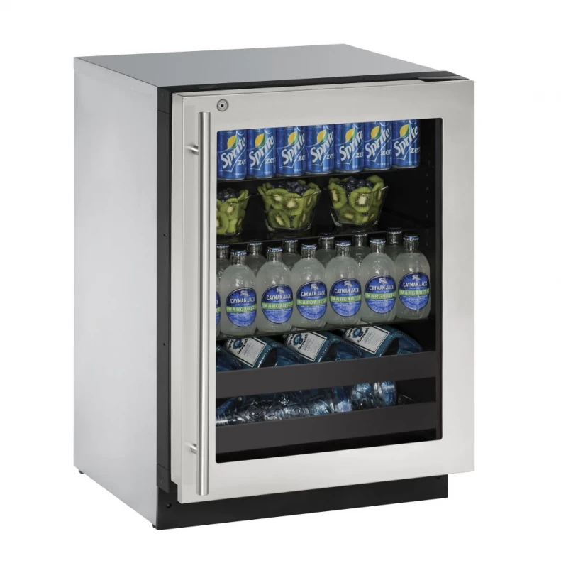 24" Beverage Center in Integrated Solid U2224BEVINT60B