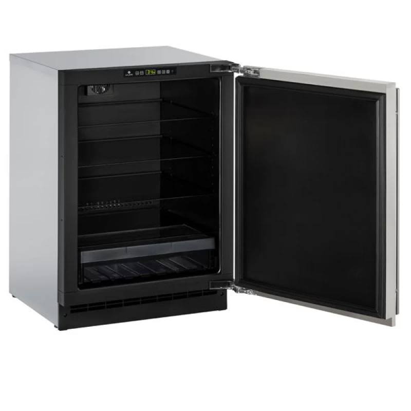 24" Refrigerator in Stainless Solid U2224RS00B