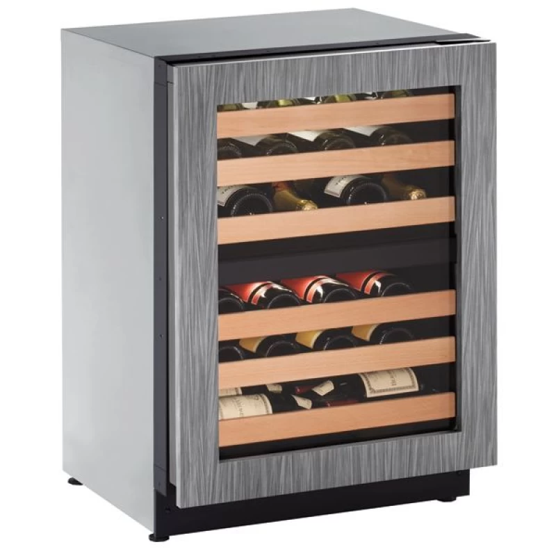 U-Line 24" Dual-Zone Wine Refrigerator in Integrated Frame Integrated Frame U2224ZWCINT00B Picture 1