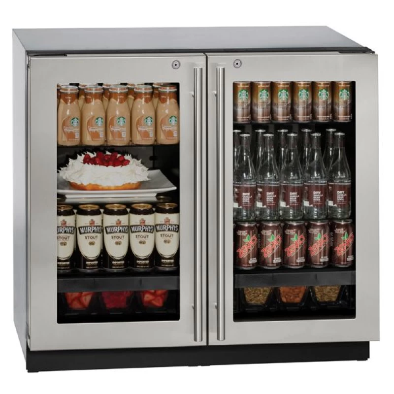 36" Refrigerator in Stainless Frame U3036RRGLS13B