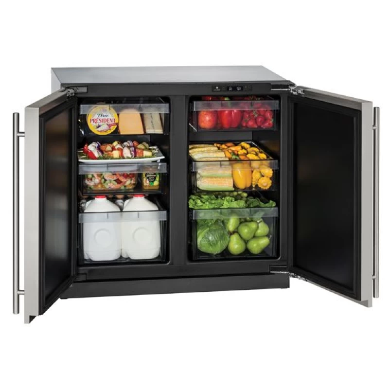 36" Refrigerator in Stainless Solid U3036RRS00B
