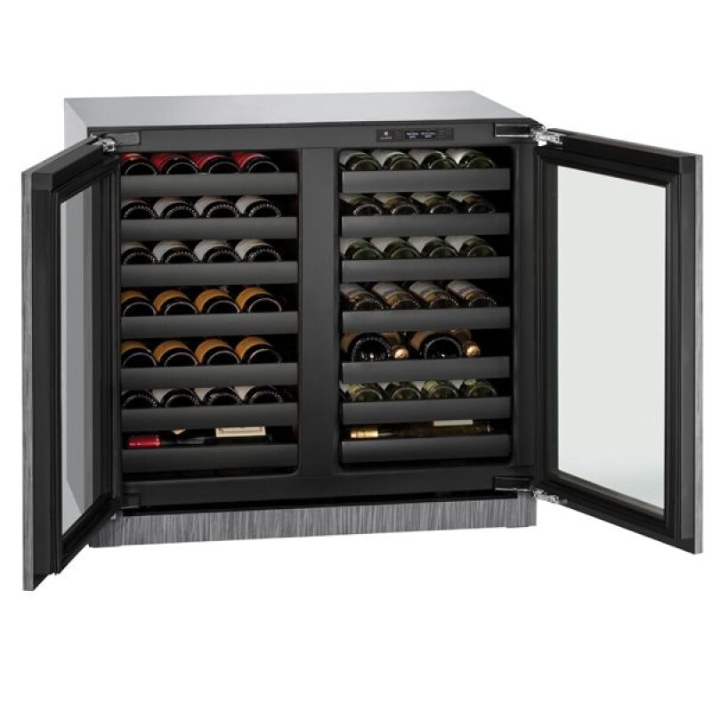 36" Dual-Zone Wine Refrigerator U3090WCWCINT00B