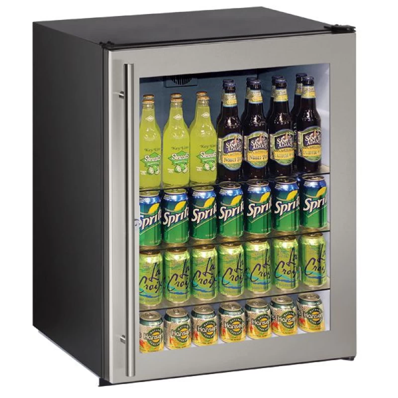24" Refrigerator in Stainless Frame UADA24RGLS13B