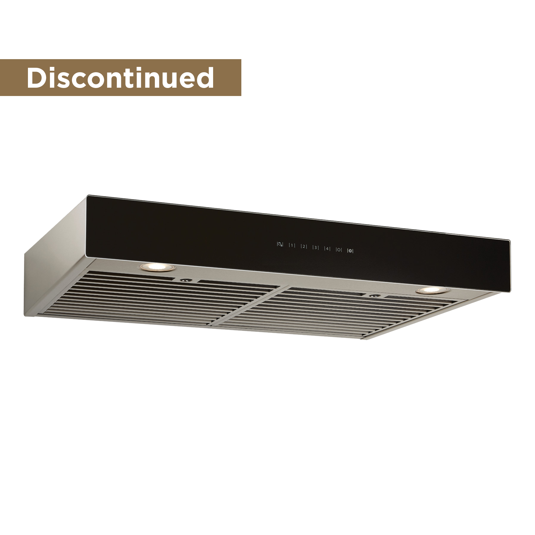 30-inch Under-Cabinet Range Hood w/ PURLED 550 Max Blower CFM Black Glass UCB3 Series UCB3I30SBB