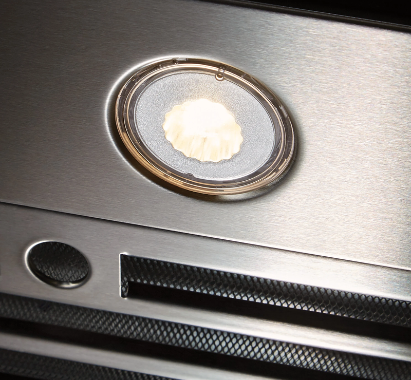 30-inch Under-cabinet Range Hood W/ Purled™, Energy Star, 550 Max Blower Cfm, Brushed Grey Glass (ucb3 Series) UCB3I30SBS