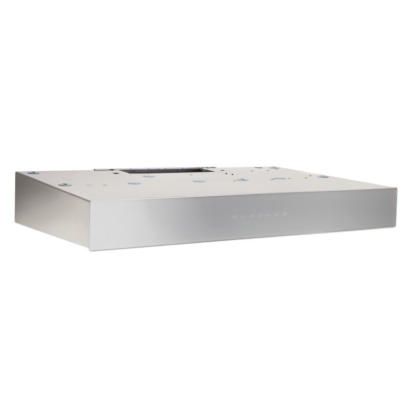 BEST Range Hoods 30-inch Under-Cabinet Range Hood w/ PURLED 550 Max Blower CFM Brushed Grey Glass UCB3 Series Stainless Steel UCB3I30SBS Picture 1