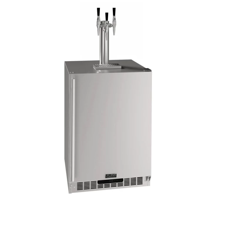 24" 3 Tap Nitro Coffee Dispenser UCDE224BSS03A