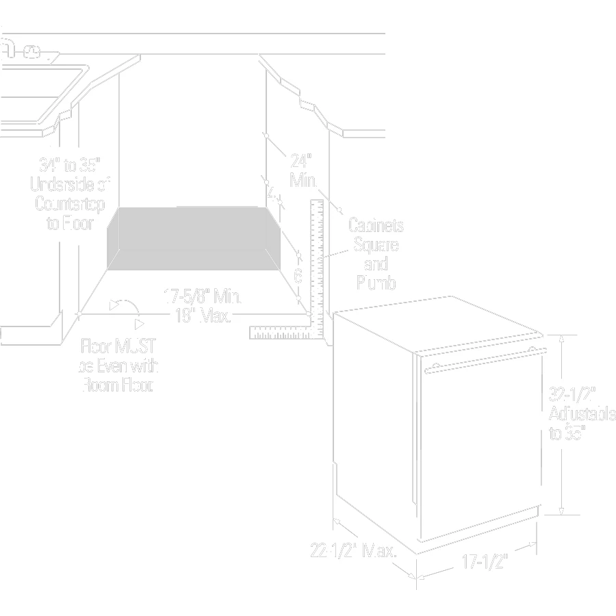 18" Panel-Ready Dishwasher UDT165SIVII