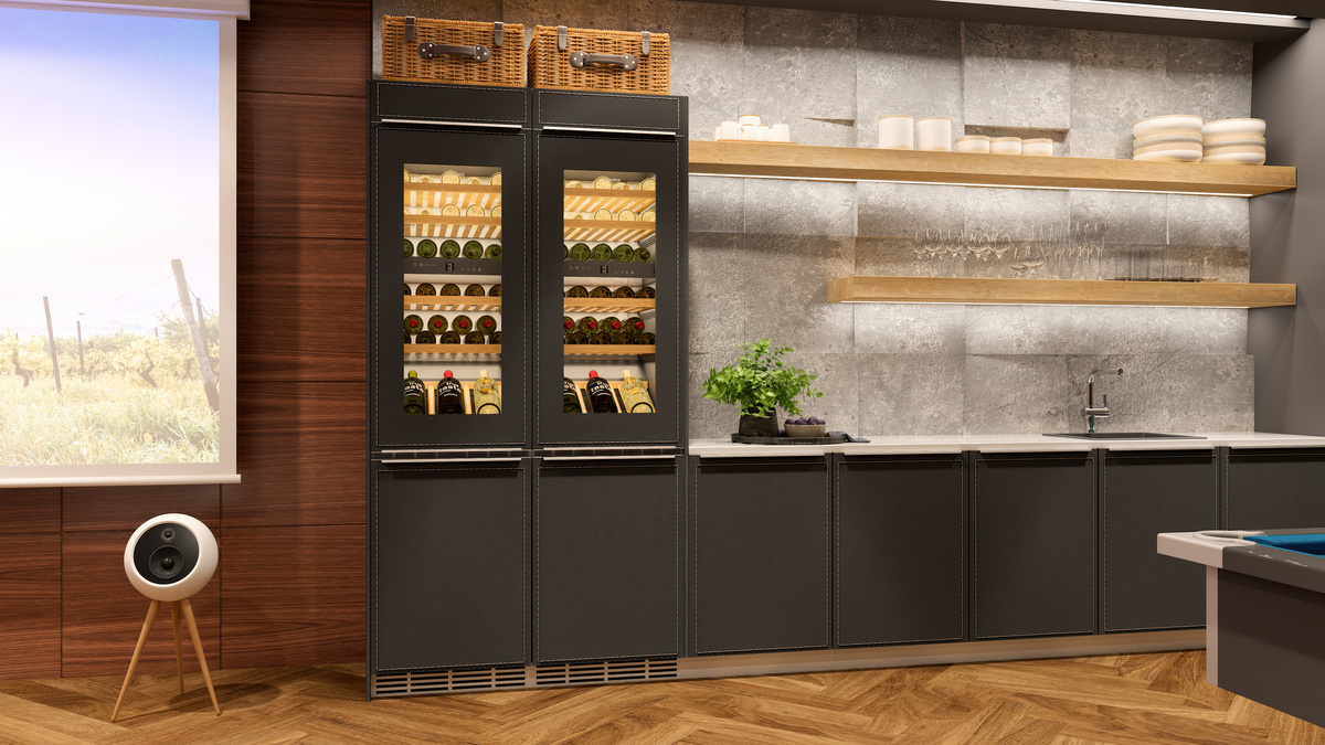 Freezer suitable for undercounter installation with NoFrost, Right Hinged UF3651