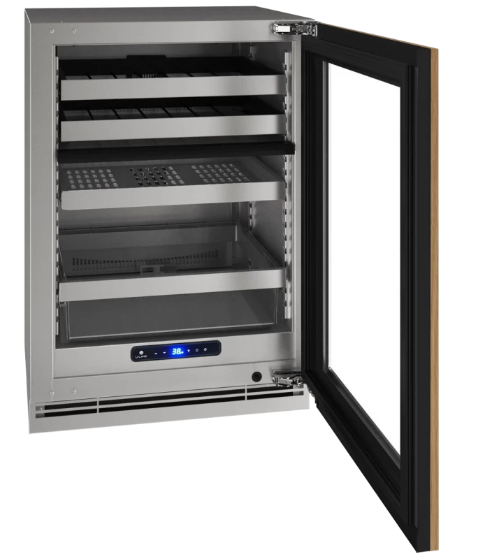 24" Dual-Zone Beverage Center in Integrated Frame UHBD524IG01A