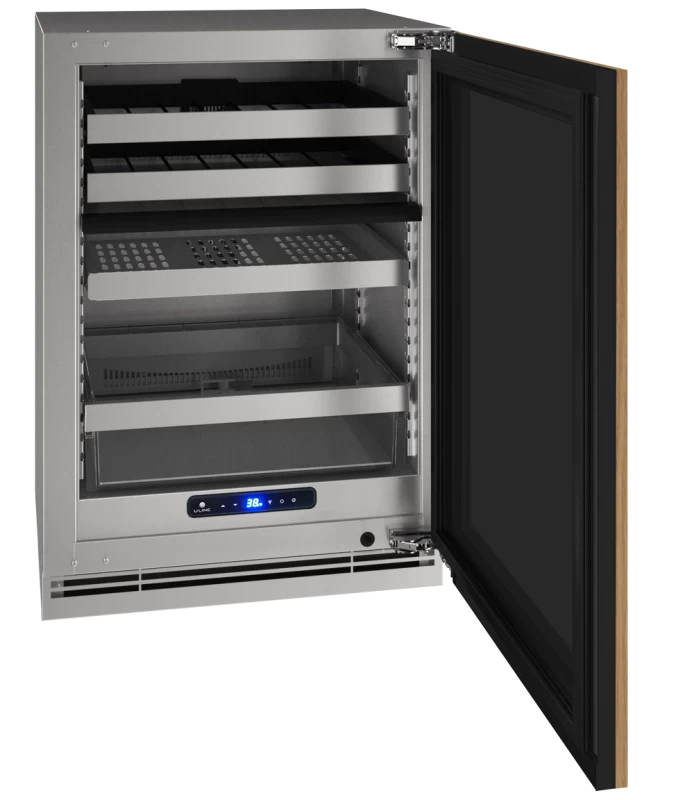 24" Dual-Zone Beverage Center in Integrated Solid UHBD524IS01A