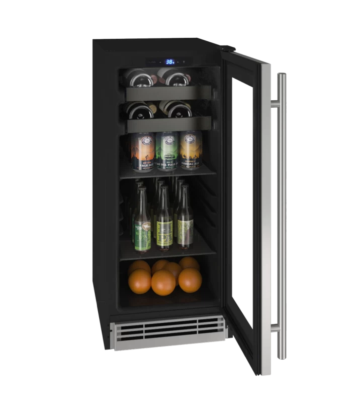 15" Beverage Center in Stainless Frame UHBV115SG01A