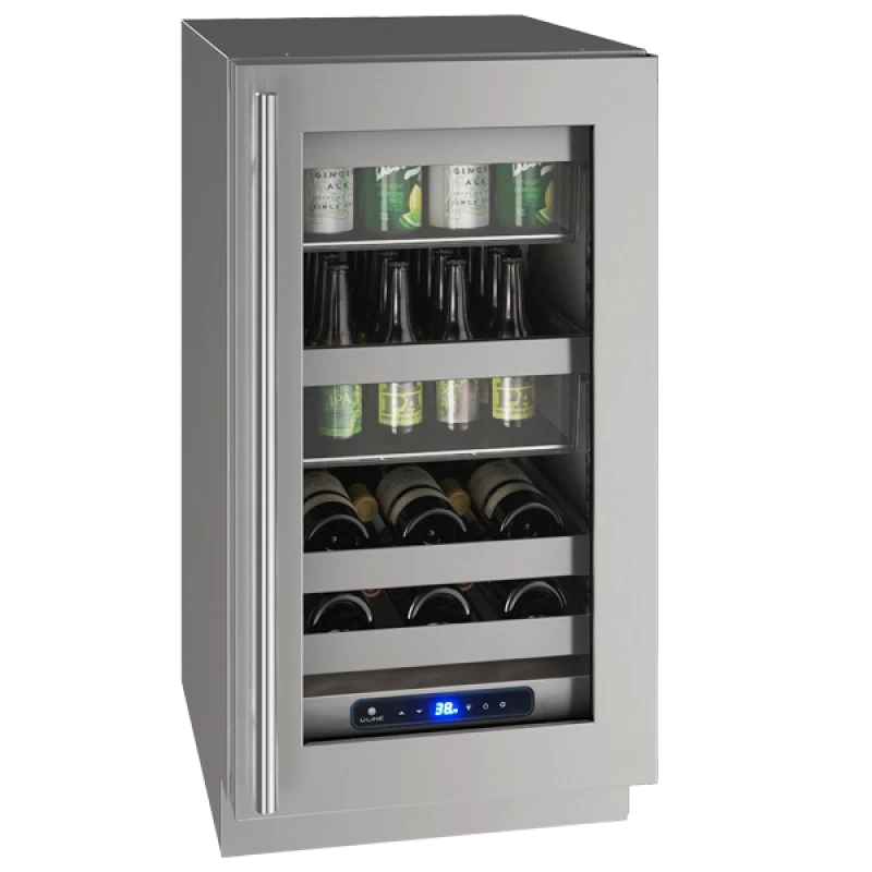 18" Beverage Center in Stainless Frame UHBV518SG51A