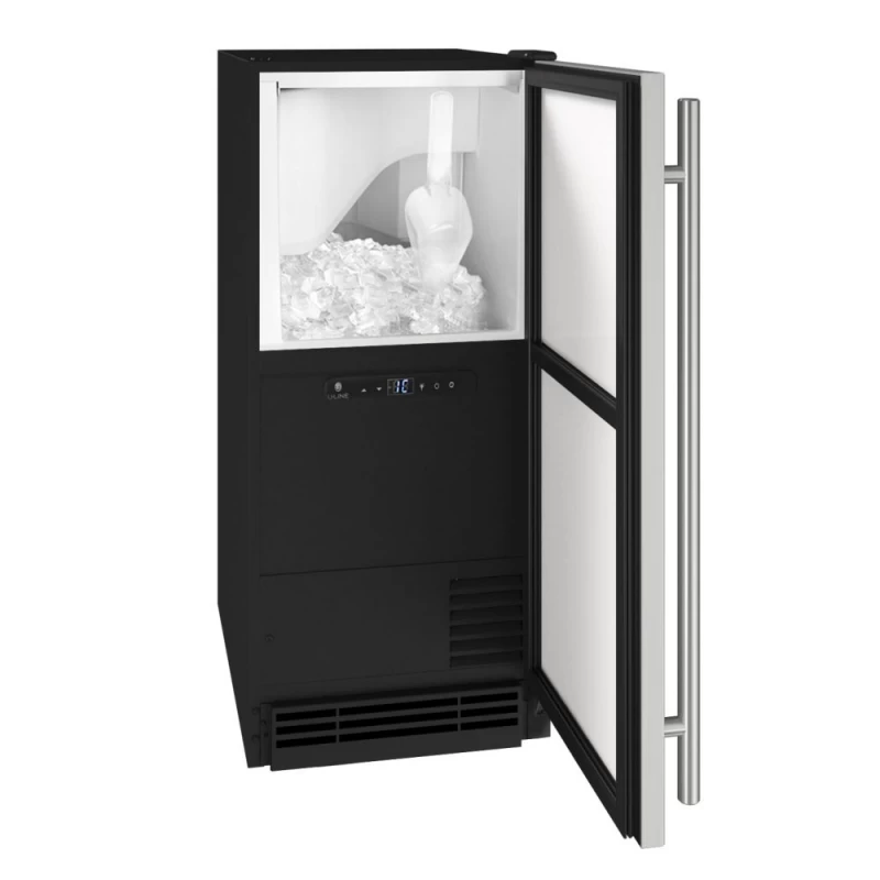 15" Clear Ice Machine in Stainless Solid UHCP115SS81A