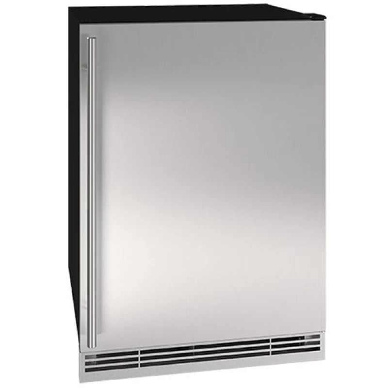 U-Line 24" Refrigerator/Ice Maker in Stainless Solid Stainless Solid UHRI124SS01A Picture 1