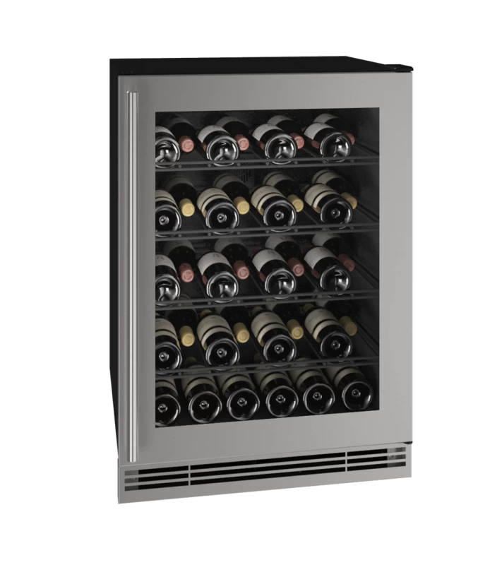 24" Wine Refrigerator in Stainless Frame UHWC024SG02A
