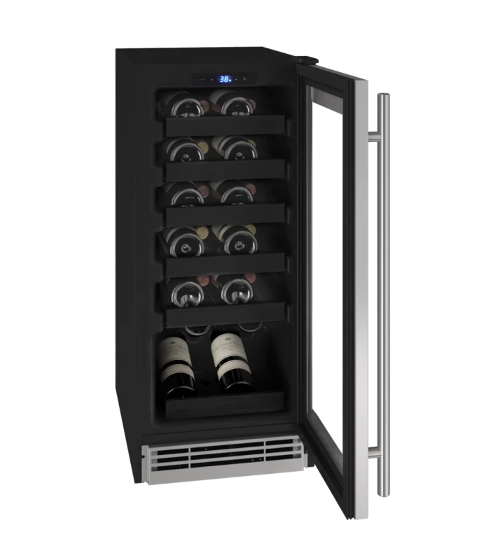15" Wine Refrigerator in Stainless Frame UHWC115SG01A