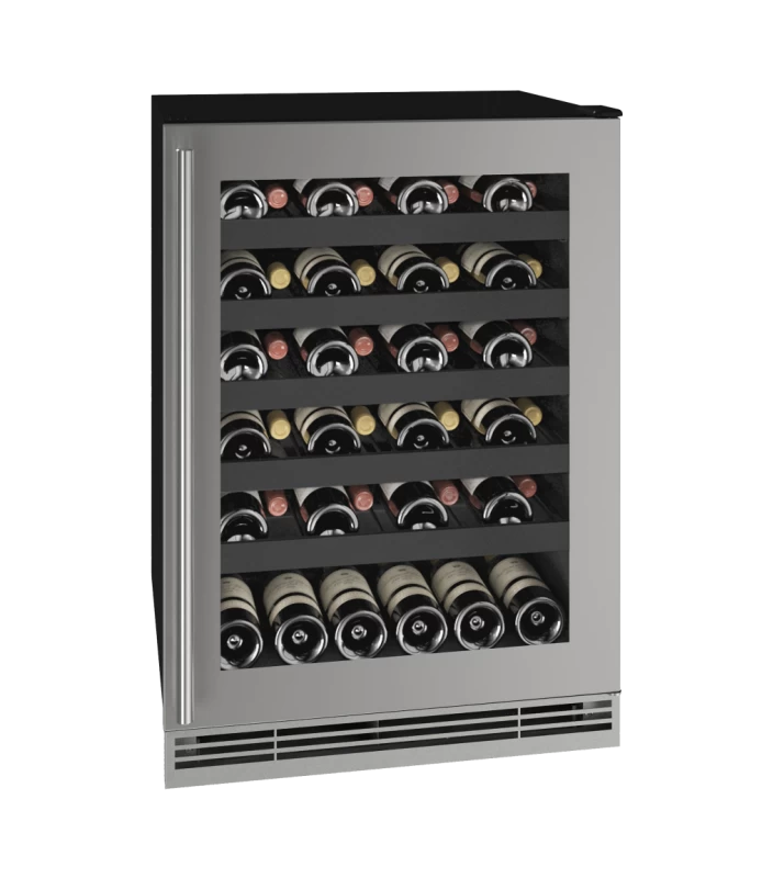 24" Wine Refrigerator in Black Frame UHWC124BG01A