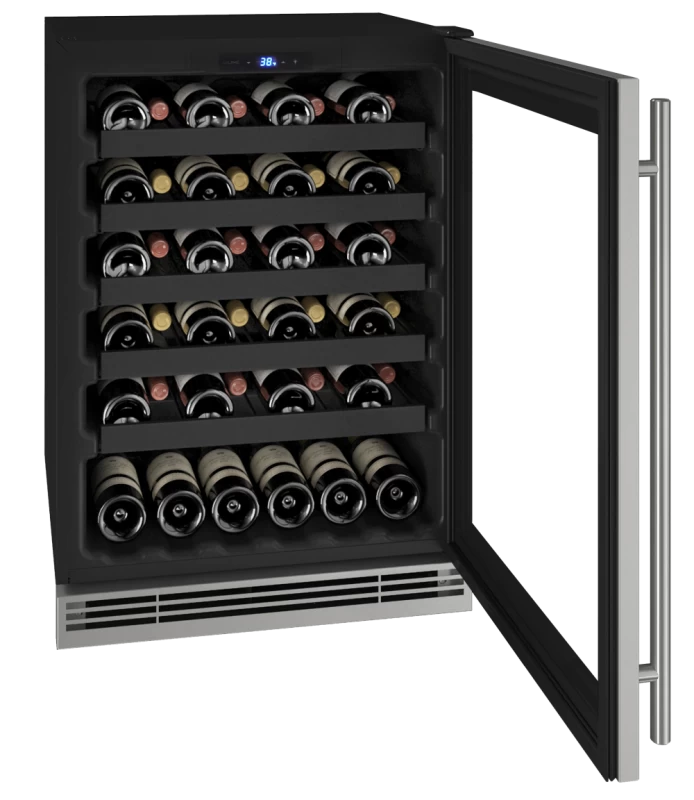 24" Wine Refrigerator in Stainless Frame UHWC124SG31A