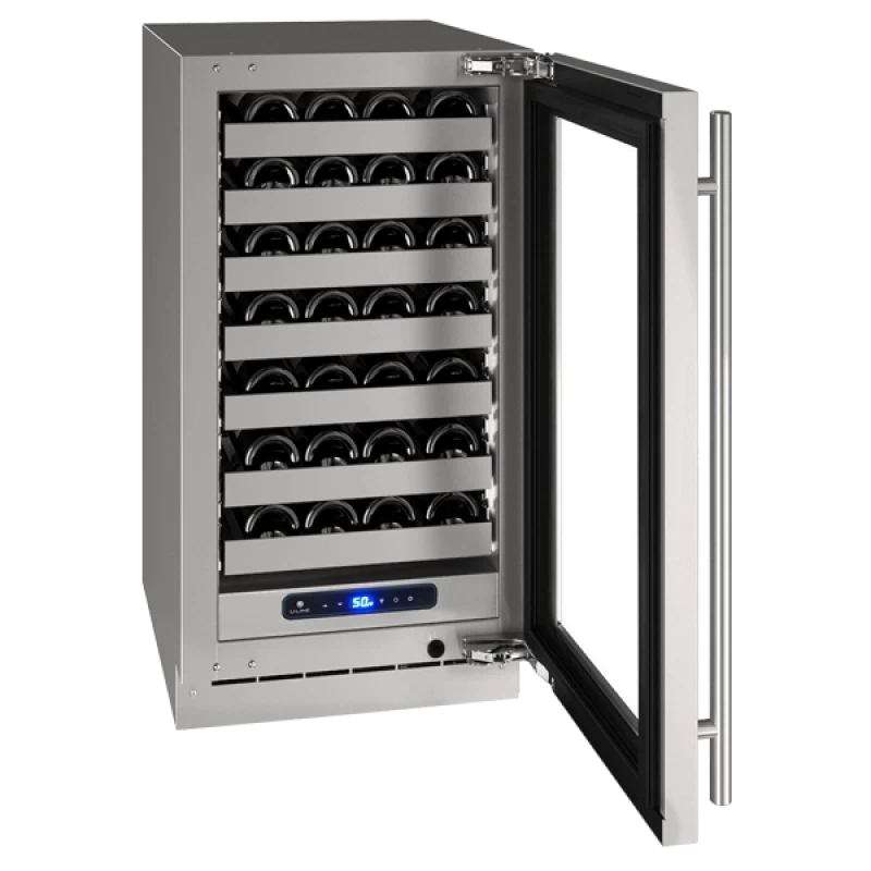 18" Wine Refrigerator in Stainless Frame UHWC518SG01A
