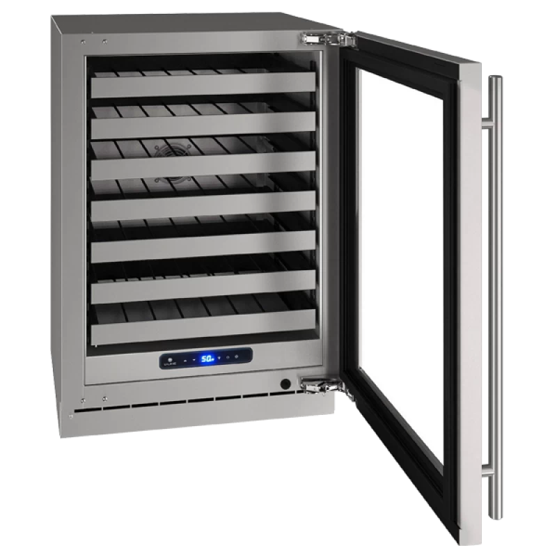 24" Wine Refrigerator in Stainless Frame UHWC524SG41A