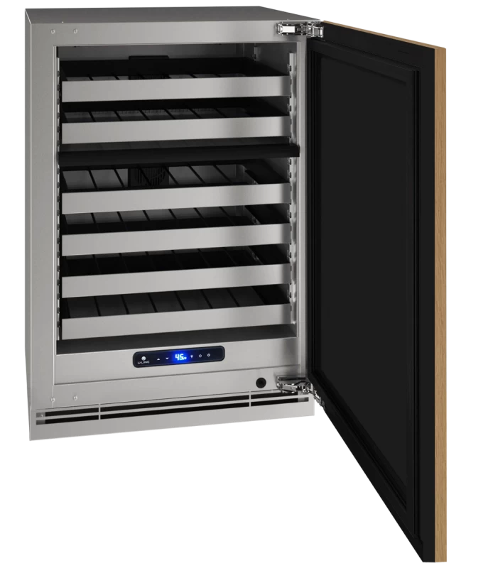 24" Dual-Zone Wine Refrigerator in Integrated Solid UHWD524IS01A