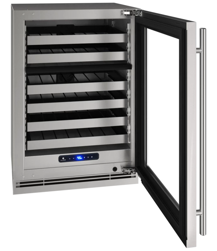 24" Dual-Zone Wine Refrigerator in Stainless Frame UHWD524SG01A
