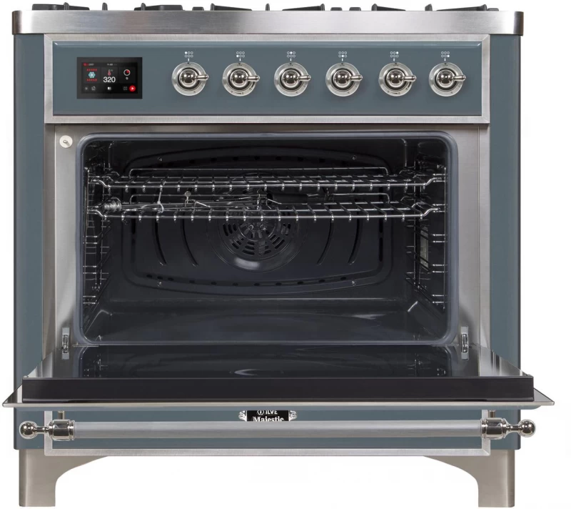 Majestic II Series 36" Dual Fuel Natural Gas Freestanding Range UM096DNS3BGC