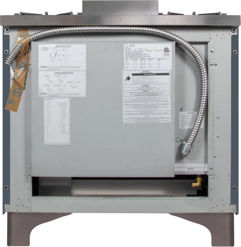 Majestic II Series 36" Dual Fuel Natural Gas Freestanding Range UM096DNS3BGC