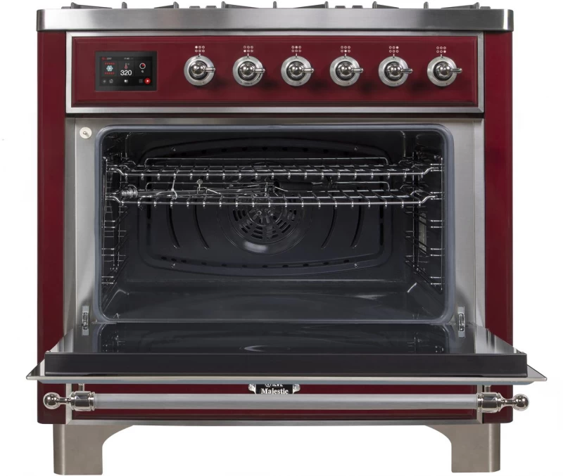 Majestic II Series 36" Dual Fuel Natural Gas Freestanding Range UM096DNS3BUC