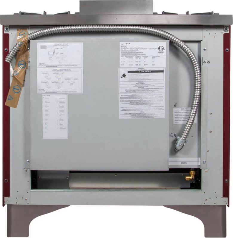 Majestic II Series 36" Dual Fuel Natural Gas Freestanding Range UM096DNS3BUC