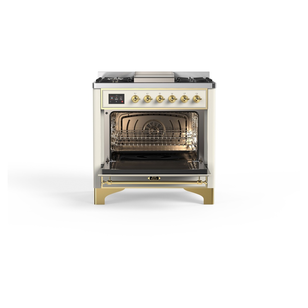 Majestic II Series 36" Dual Fuel Natural Gas Freestanding Range UM09FDNS3AWG