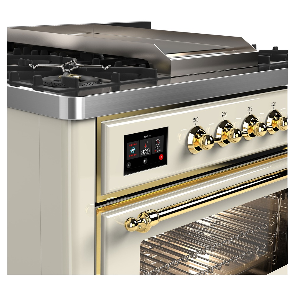Majestic II Series 36" Dual Fuel Natural Gas Freestanding Range UM09FDNS3AWG