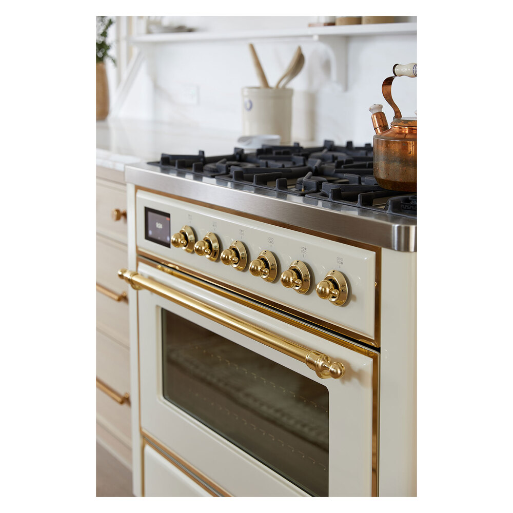 Majestic II Series 36" Dual Fuel Natural Gas Freestanding Range UM09FDNS3AWG