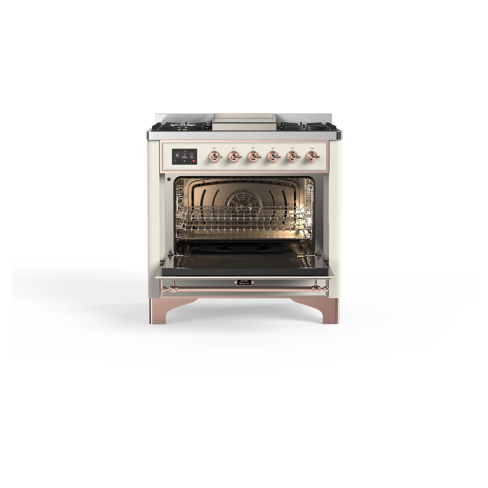 Majestic II Series 36" Dual Fuel Natural Gas Freestanding Range UM09FDNS3AWP