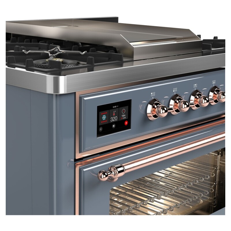 Majestic II Series 36" Dual Fuel Natural Gas Freestanding Range UM09FDNS3BGP