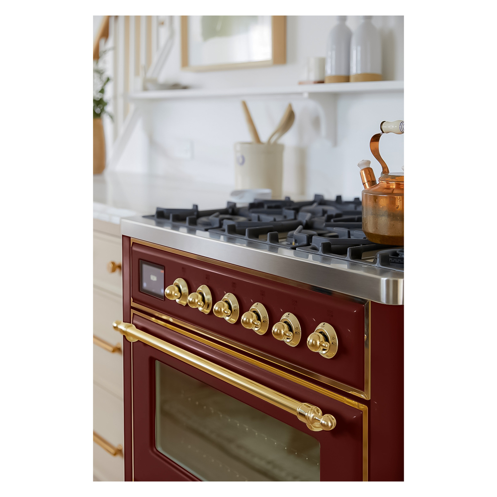 Majestic II Series 36" Dual Fuel Natural Gas Freestanding Range UM09FDNS3BUG