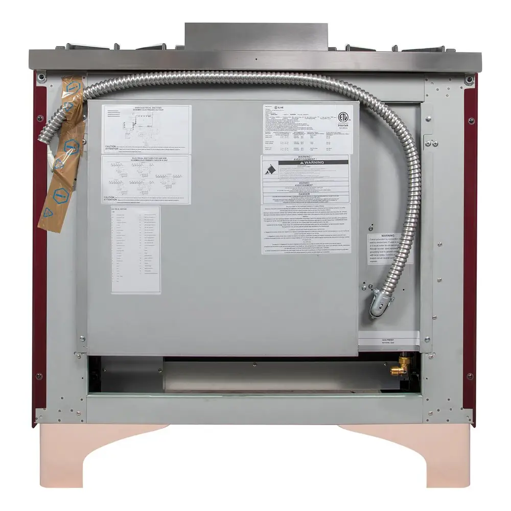 Majestic II Series 36" Dual Fuel Natural Gas Freestanding Range UM09FDNS3BUP