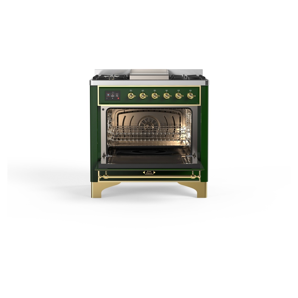 Majestic II Series 36" Dual Fuel Natural Gas Freestanding Range UM09FDNS3EGG