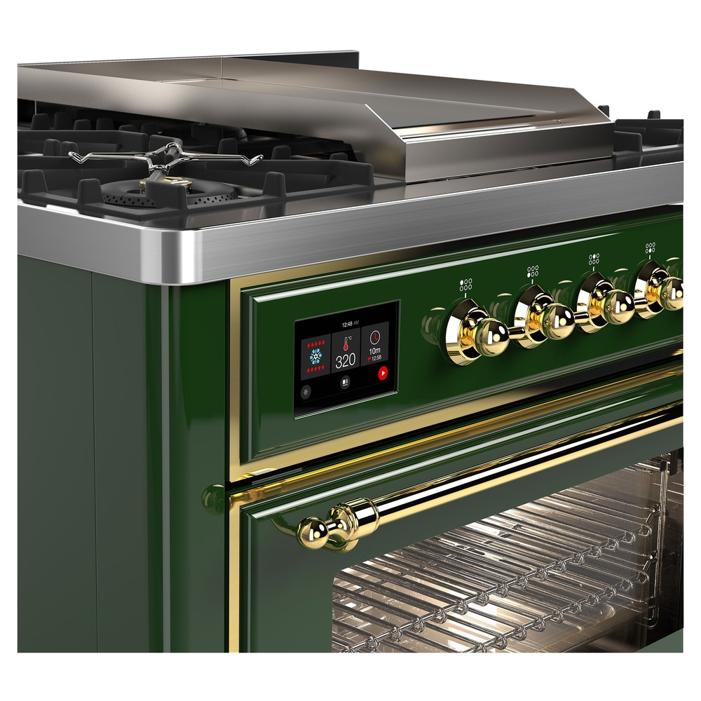 Majestic II Series 36" Dual Fuel Natural Gas Freestanding Range UM09FDNS3EGG