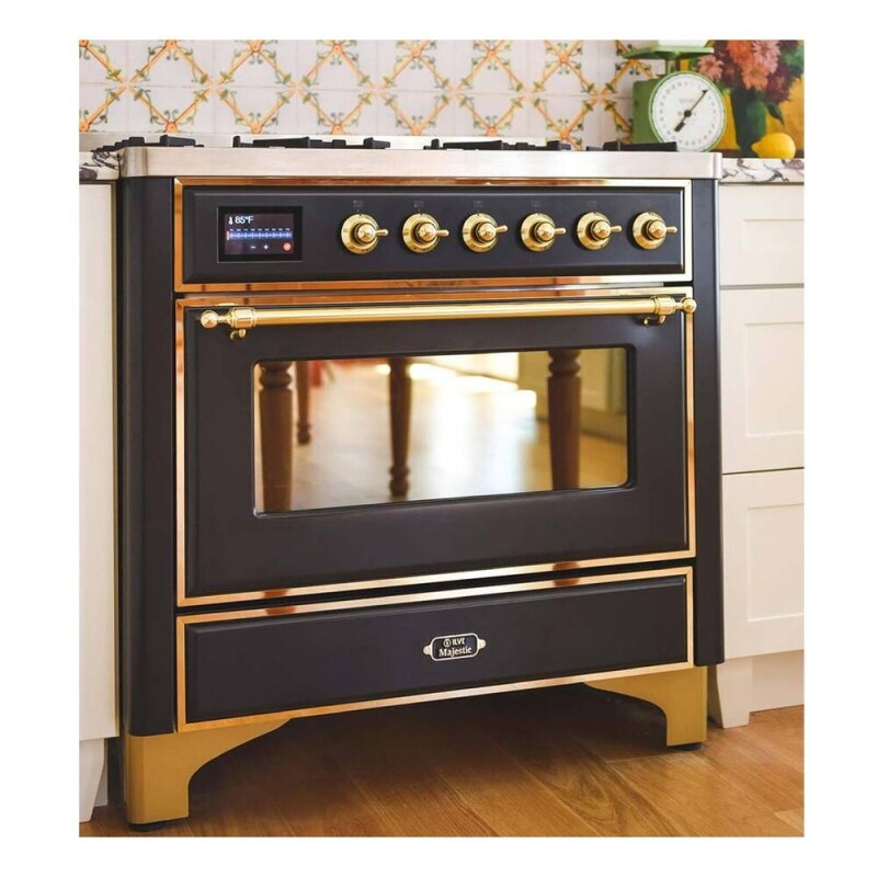 Majestic II Series 36" Dual Fuel Natural Gas Freestanding Range UM09FDNS3MGG